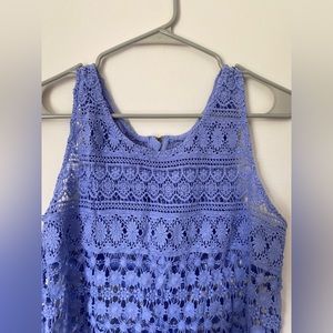 Lace tank top